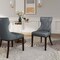Manhattan Comfort Reine Faux Leather Dining Chair in Pebble Grey- Set of 2 DC007-PE - alternate 5